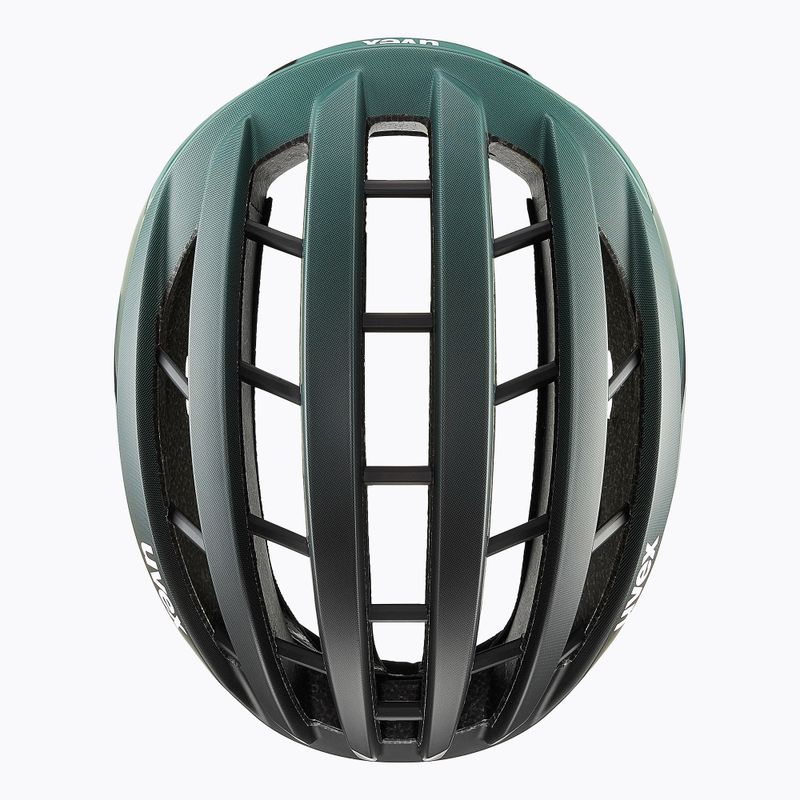 UVEX Surge Aero MIPS casco da bici nero/verde salvia opaco 10