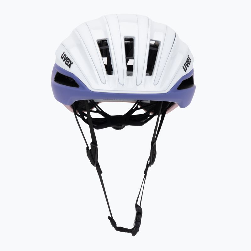 UVEX Surge Aero MIPS casco da bici bianco/lilla albicocca opaco 2