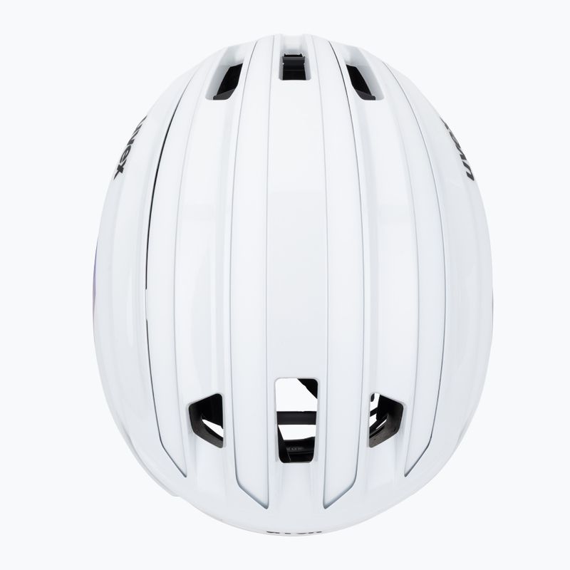 UVEX Surge Aero MIPS casco da bici bianco/lilla albicocca opaco 6