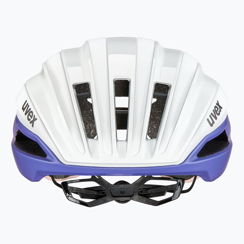 UVEX Surge Aero MIPS casco da bici bianco/lilla albicocca opaco 3