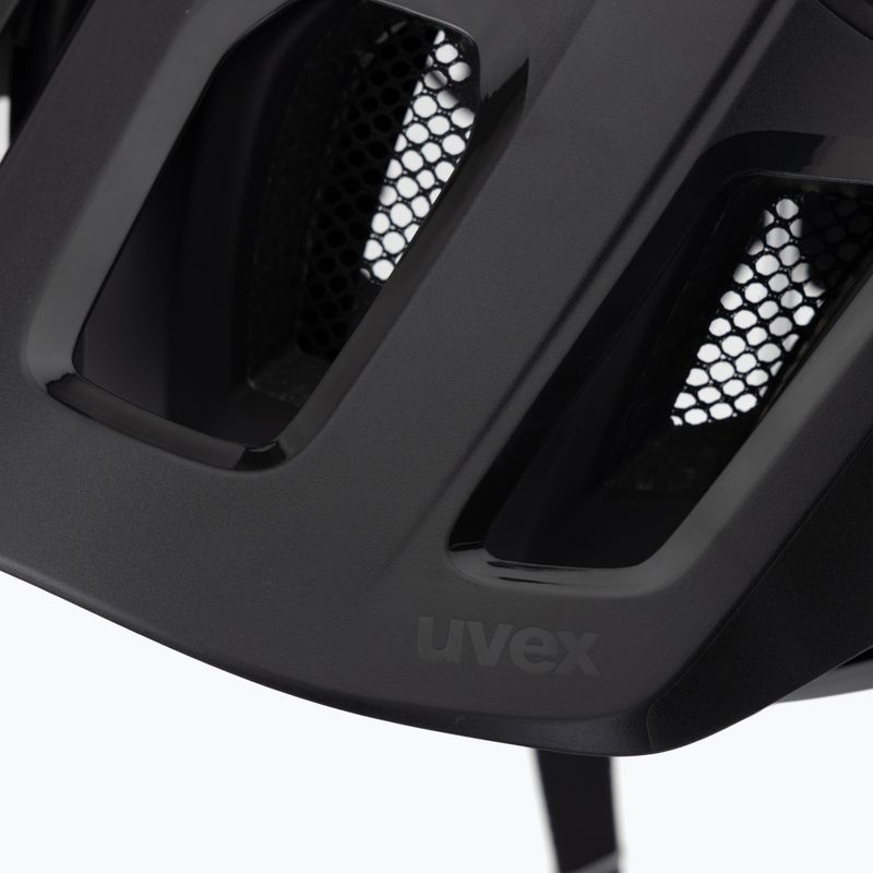 UVEX React MIPS casco da bici nero opaco 7