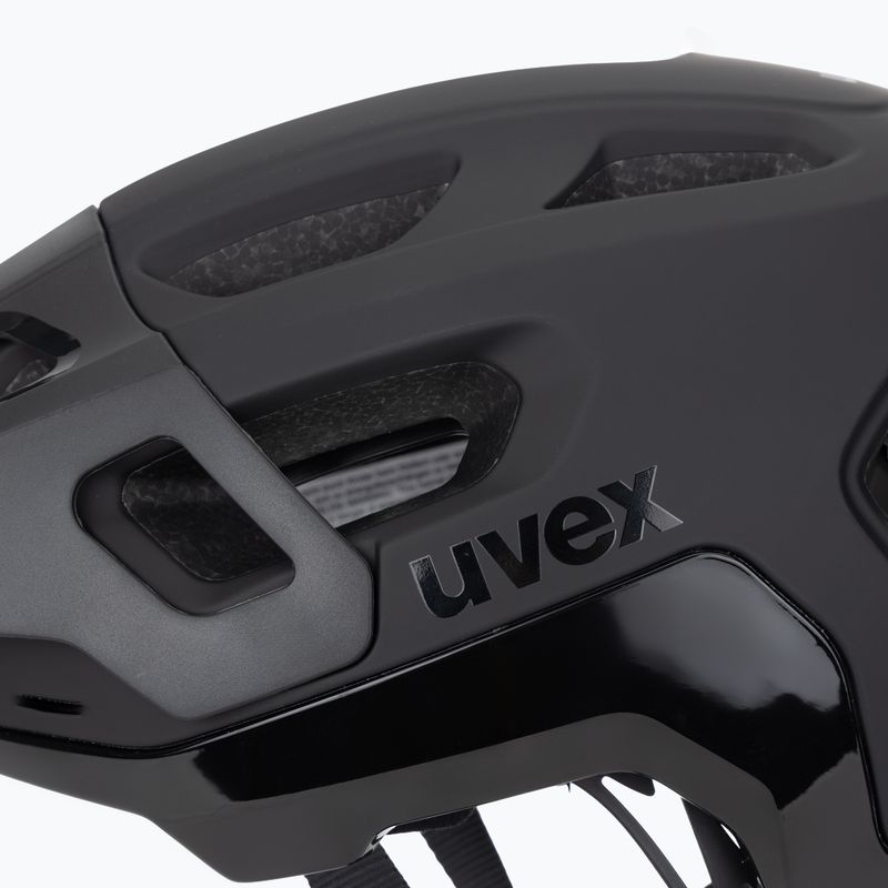 UVEX React MIPS casco da bici nero opaco 8