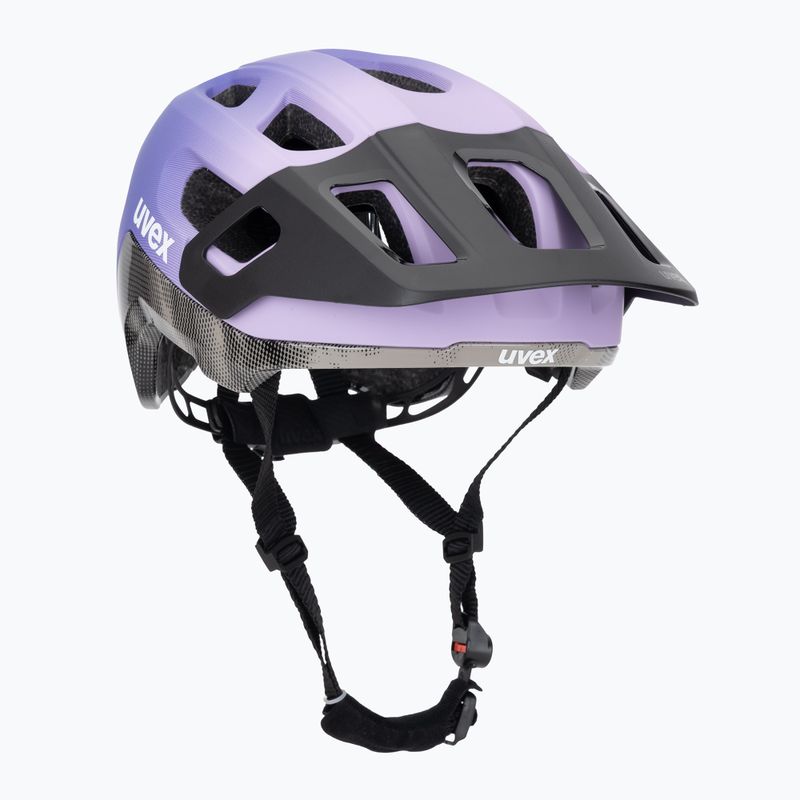 Casco da bici UVEX React MIPS lilla/quercia opaco