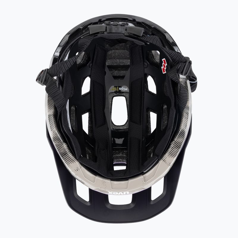 Casco da bici UVEX React MIPS lilla/quercia opaco 5