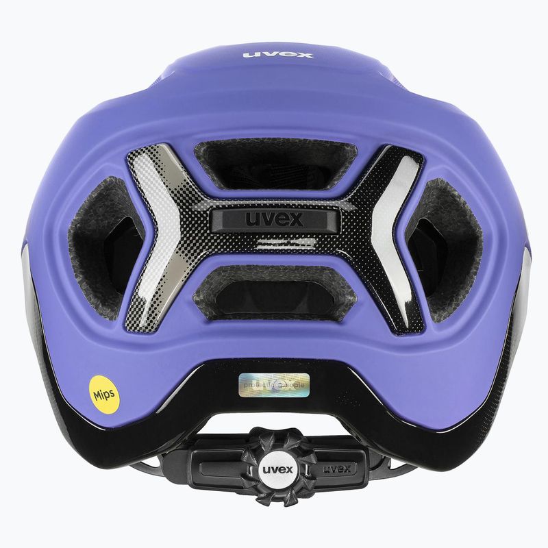 Casco da bici UVEX React MIPS lilla/quercia opaco 3