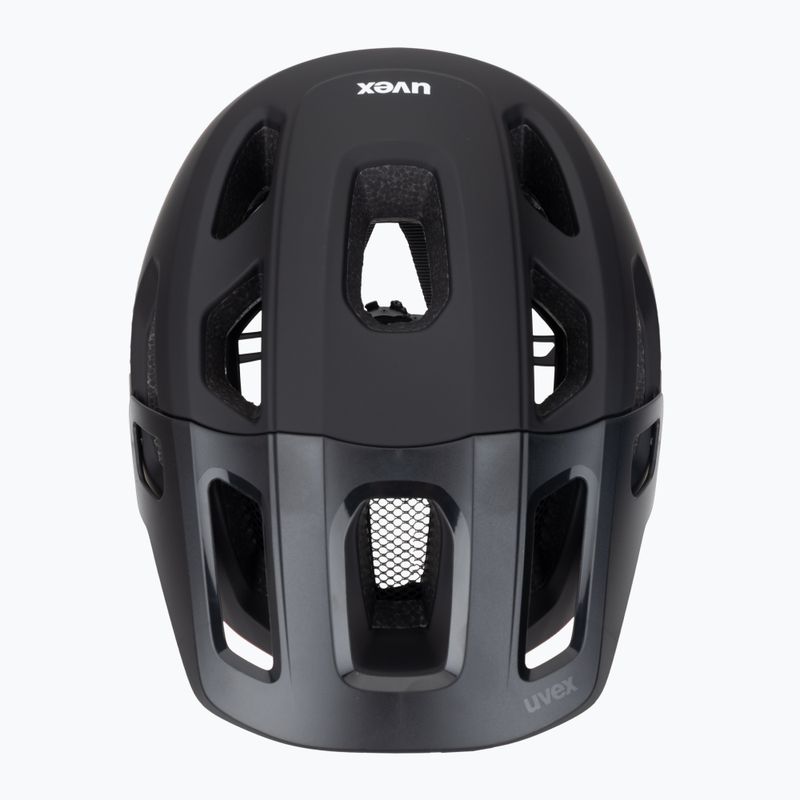 Casco da bici UVEX React MIPS nero/rosso opaco 6