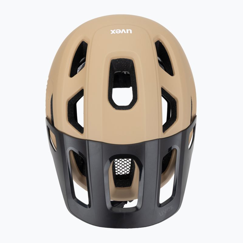 UVEX React MIPS casco da bicicletta deserto/nero opaco 6