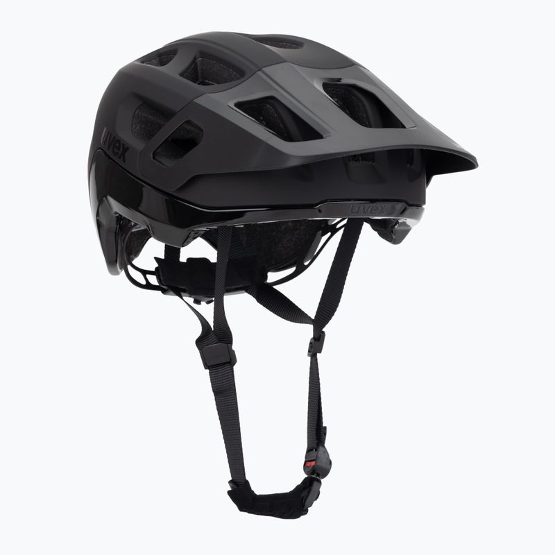 Casco da bici UVEX React nero opaco