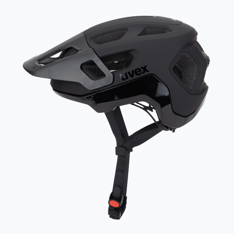 Casco da bici UVEX React nero opaco 3