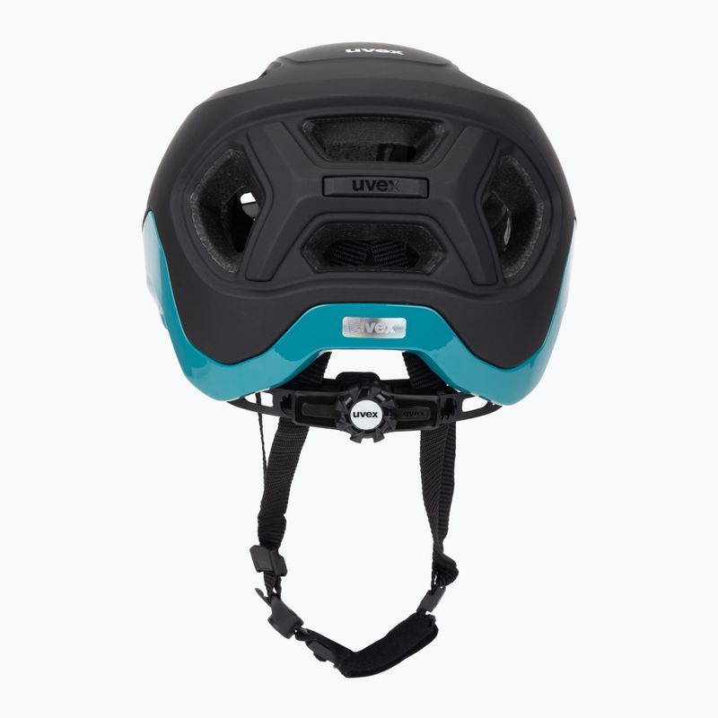 Casco da bici UVEX React nero/teal opaco 4