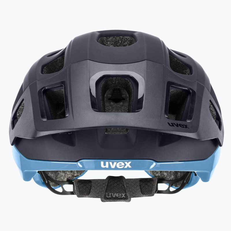 Casco da bicicletta UVEX React deep space/azure matt 2
