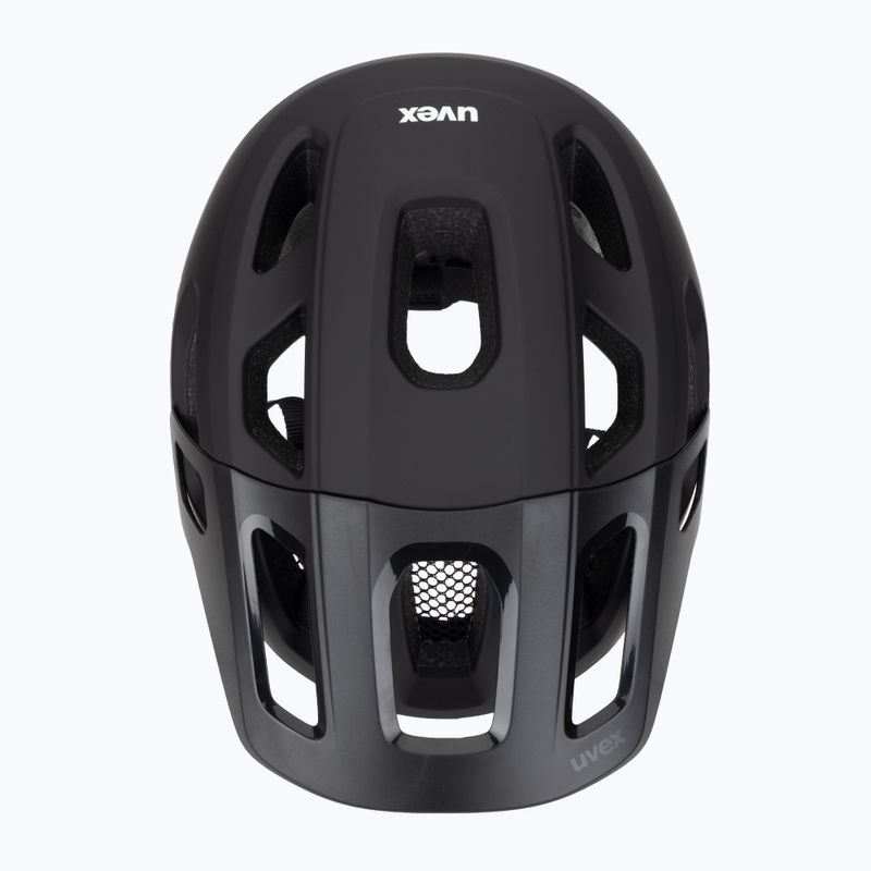 Casco da bici per bambini UVEX React Jr black matte 6