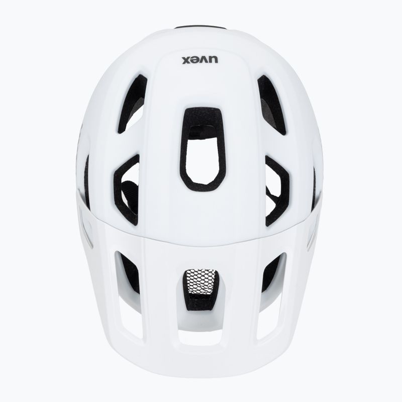 Casco da bici per bambini UVEX React Jr white matt 6