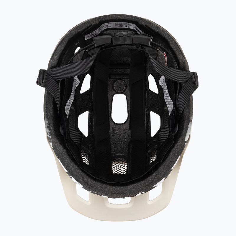 Casco da bici per bambini UVEX React Jr white/black matt 5