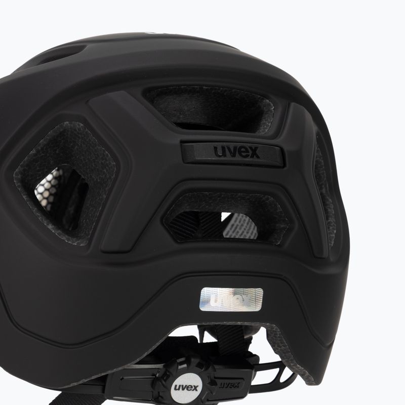 Casco da bici per bambini UVEX React Jr white/black matt 8