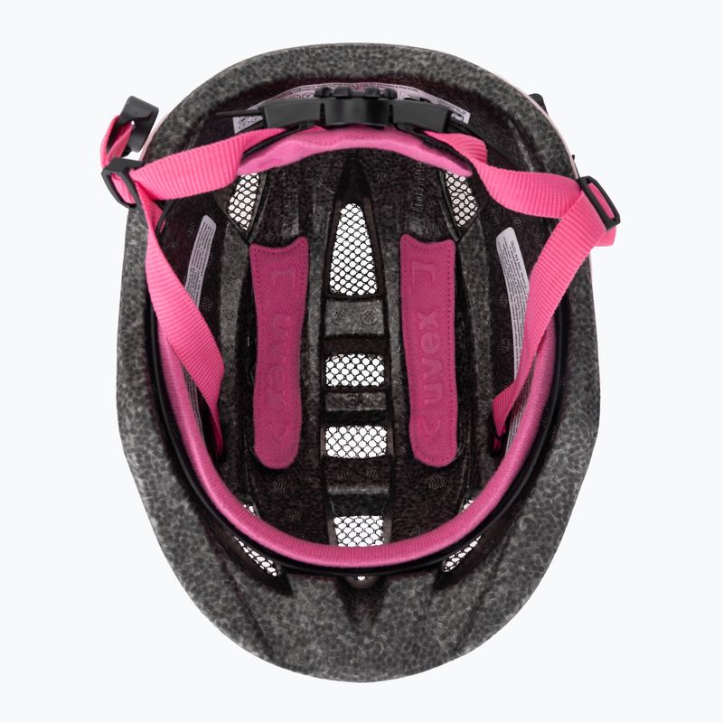 Casco da bici per bambini UVEX Kid 2 CC rosa unicorno opaco 5