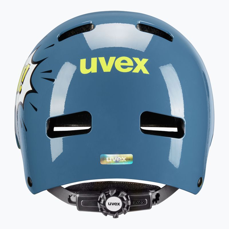 Casco da bambino UVEX Kid 3 stone blue pow 3