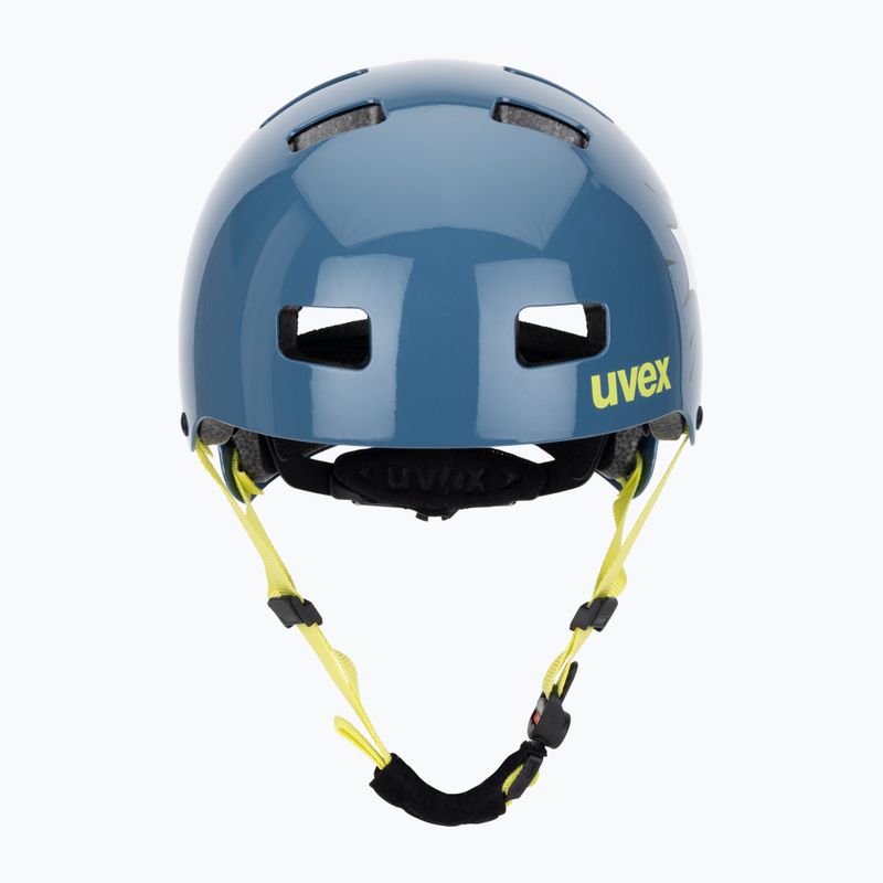 Casco da bambino UVEX Kid 3 stone blue pow 2