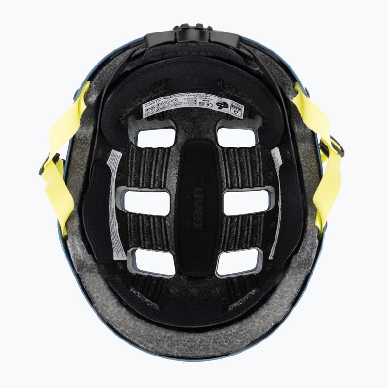 Casco da bambino UVEX Kid 3 stone blue pow 5