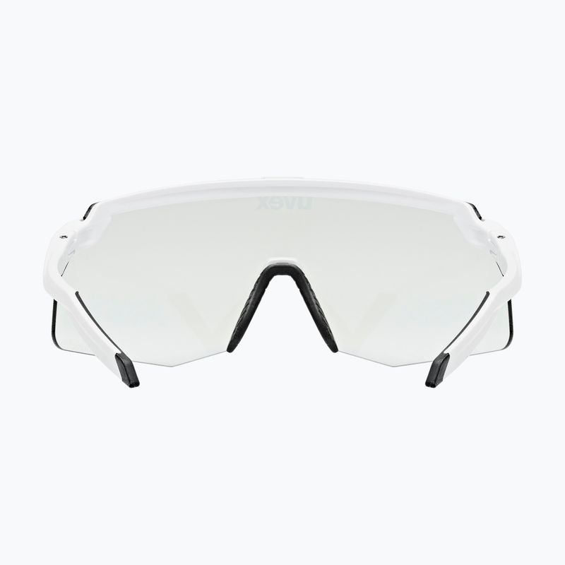 Occhiali da sole UVEX Pace Stage Small V bianco opaco/blu specchiato 3
