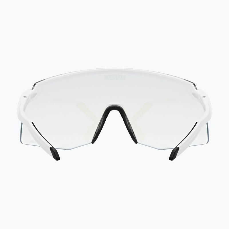 Occhiali da sole UVEX Pace Stage V bianco opaco/blu specchiato 3