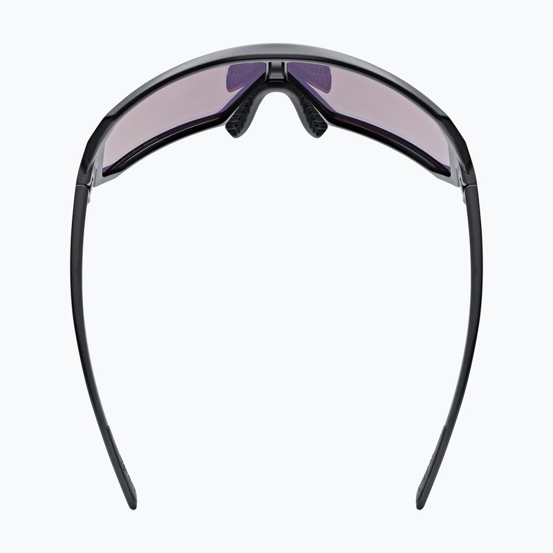 Occhiali da sole UVEX Sportstyle 237 CV nero opaco/rosso specchiato 4