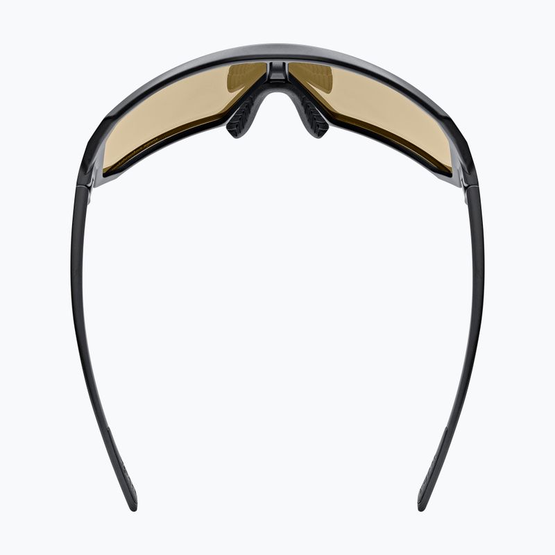 Occhiali da sole UVEX Sportstyle 237 CV nero opaco/blu specchiato 4