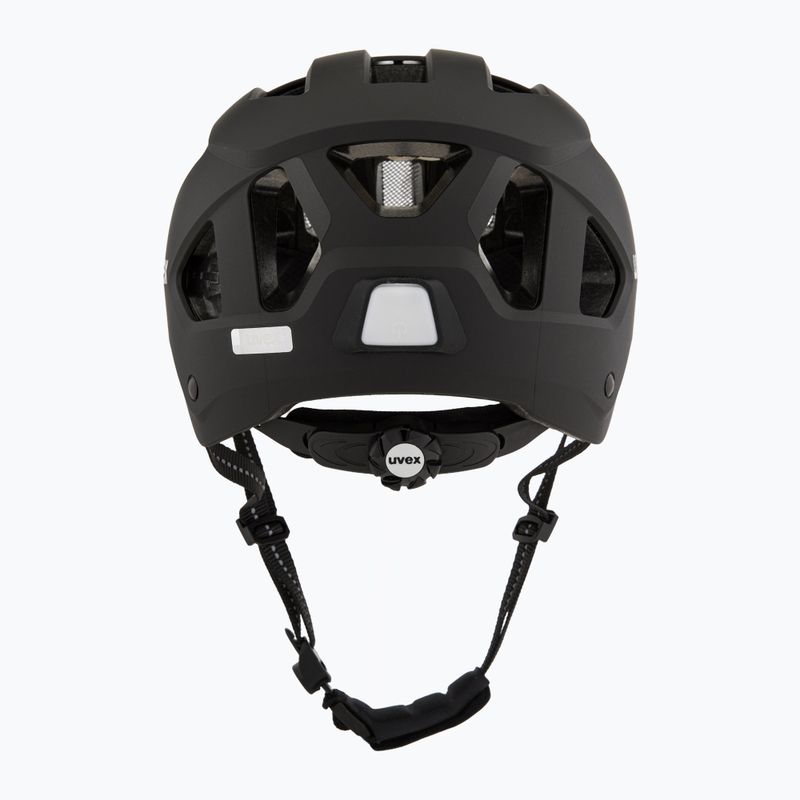 Casco da bici UVEX Stride Visor nero opaco/litemirror argento 4