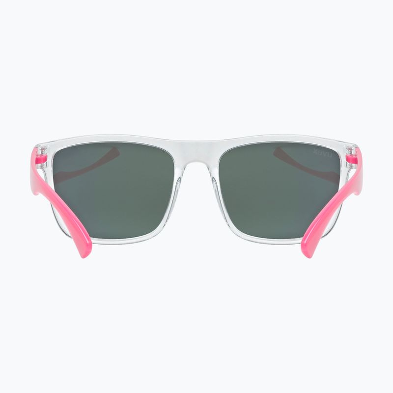 Occhiali da sole per bambini UVEX Rookie Jr clear pink/mirror pink 3