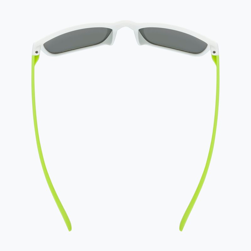 Occhiali da sole per bambini UVEX Rookie Jr white lime m./mirror green 4