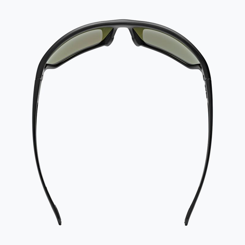 Occhiali da sole UVEX Sportstyle 806 nero opaco/blu specchiato 4