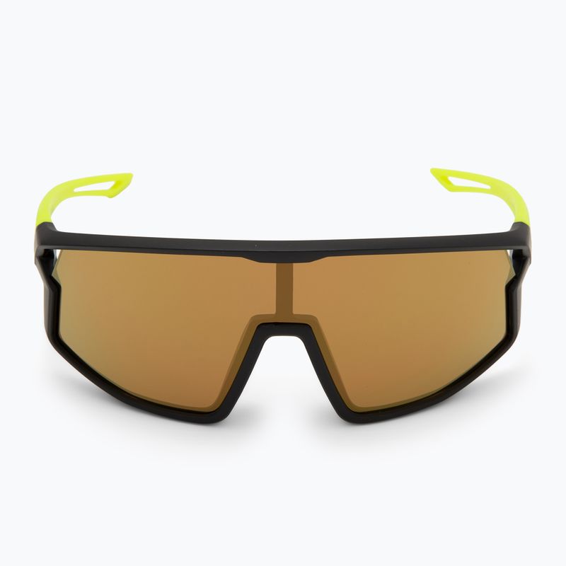 UVEX occhiali da sole per bambini Skyryse Jr nero/giallo opaco/giallo specchiato 3