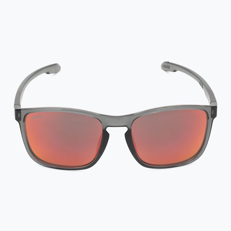 Occhiali da sole UVEX LGL 52 fumo/rosso specchio 3