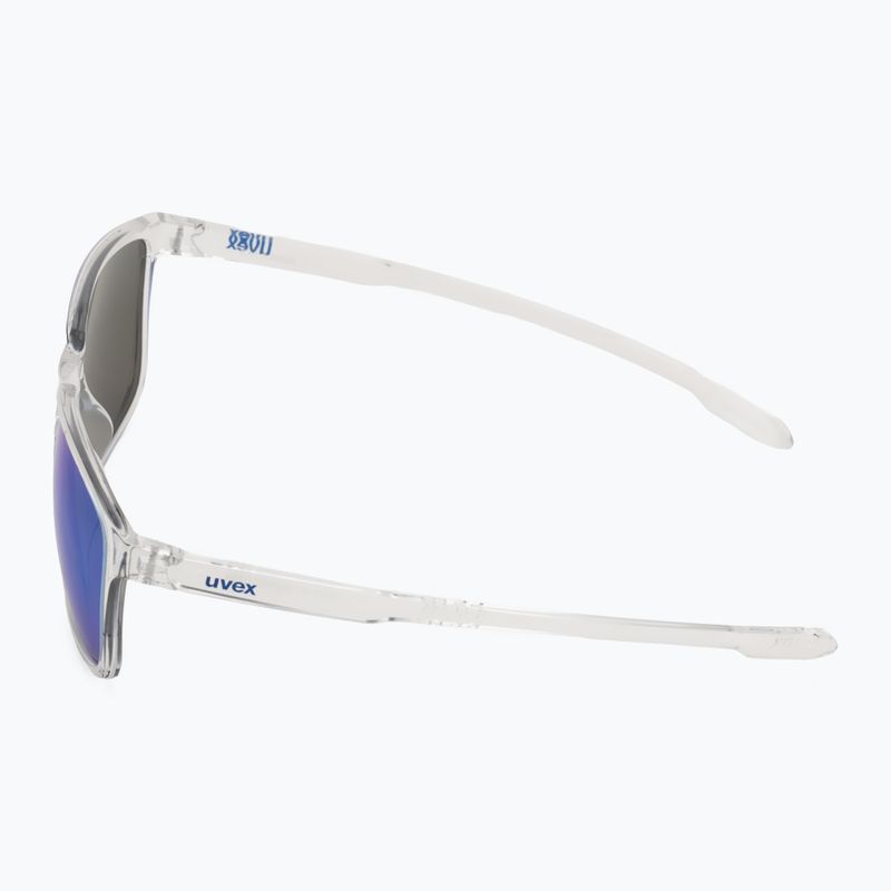 Occhiali da sole UVEX LGL 52 chiaro/blu specchiato 4