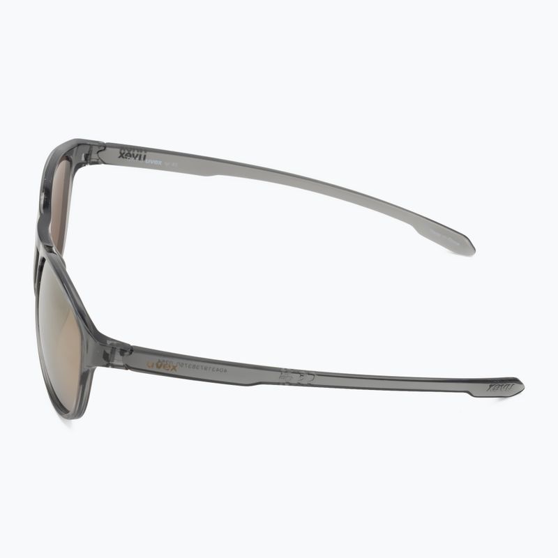 Occhiali da sole UVEX LGL 53 fumo/specchio oro 4