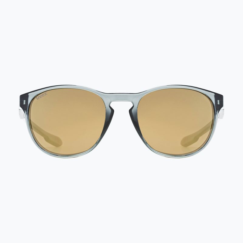 Occhiali da sole UVEX LGL 53 fumo/specchio oro 2
