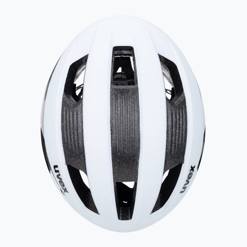 Casco da bici UVEX Rise CC nuvola/nero opaco 6