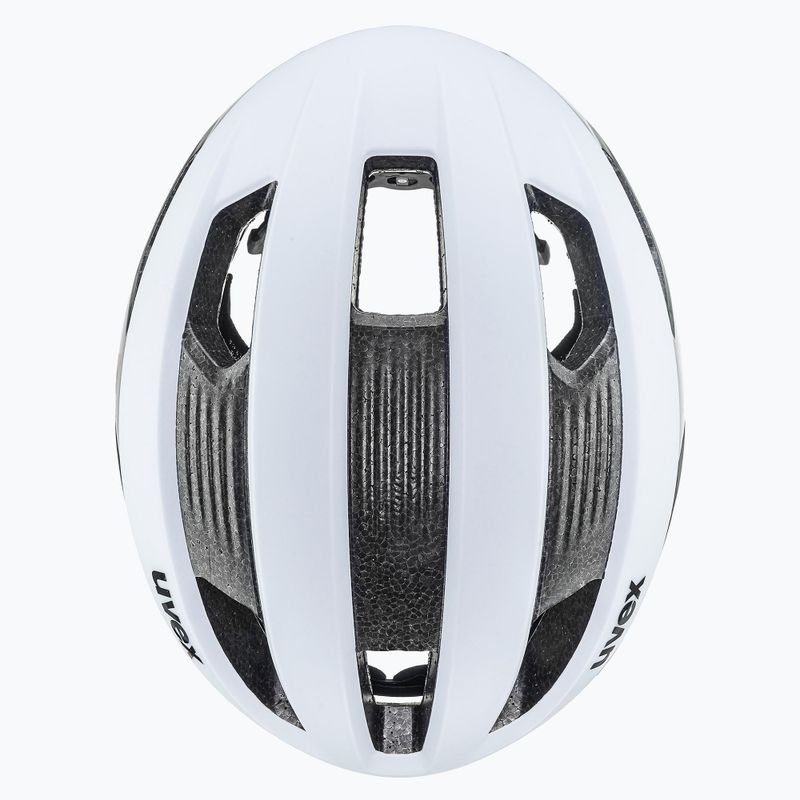 Casco da bici UVEX Rise CC nuvola/nero opaco 4