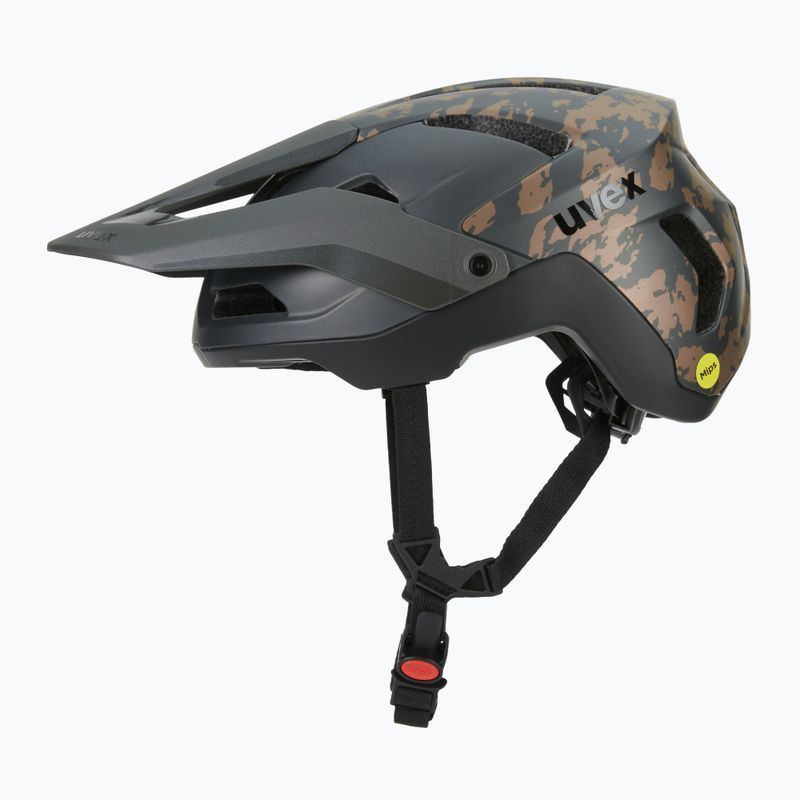 UVEX Renegade MIPS casco da bici nocciola camo/nero opaco 3