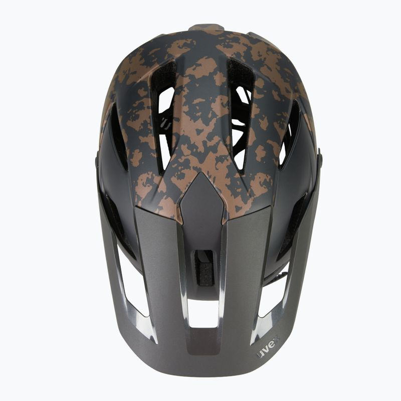 UVEX Renegade MIPS casco da bici nocciola camo/nero opaco 6