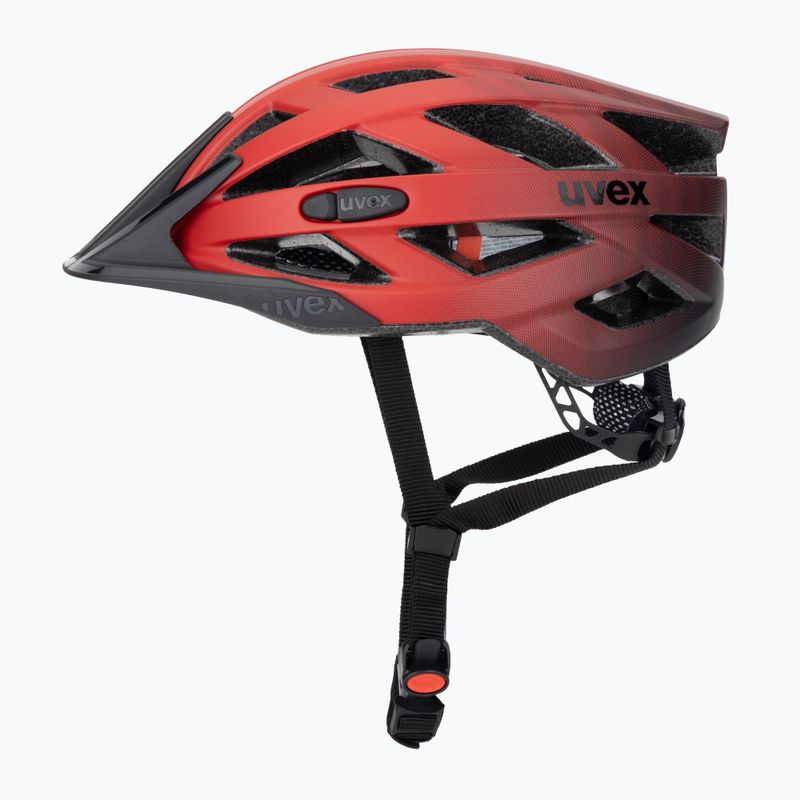 Casco da bicicletta UVEX I-vo CC rosso / nero opaco 3