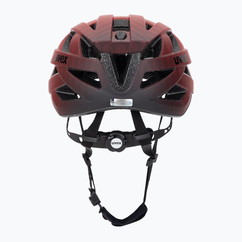Casco da bicicletta UVEX I-vo CC rosso / nero opaco 4