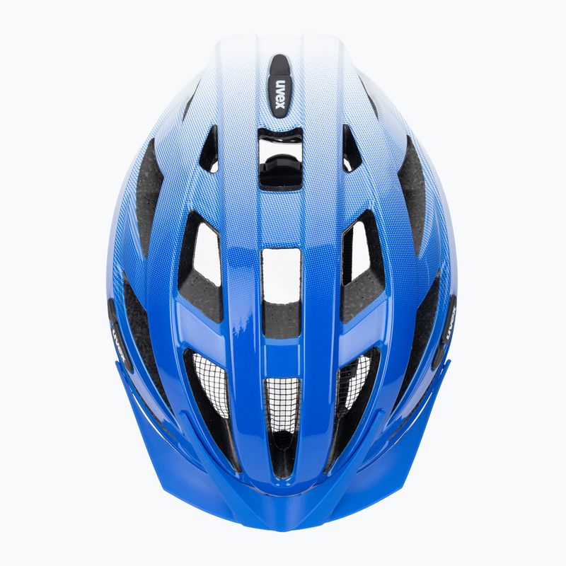Casco da bici UVEX Air Wing bianco cobalto 6
