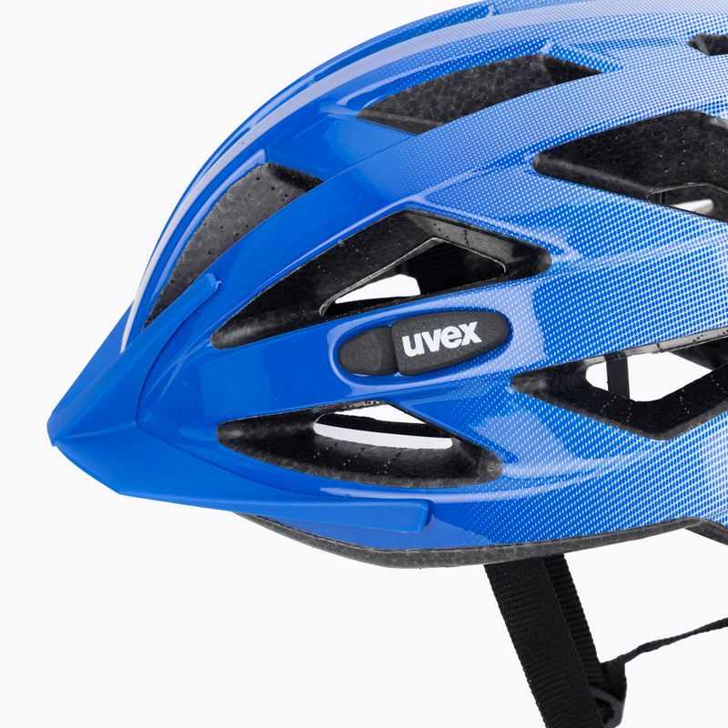 Casco da bici UVEX Air Wing bianco cobalto 7