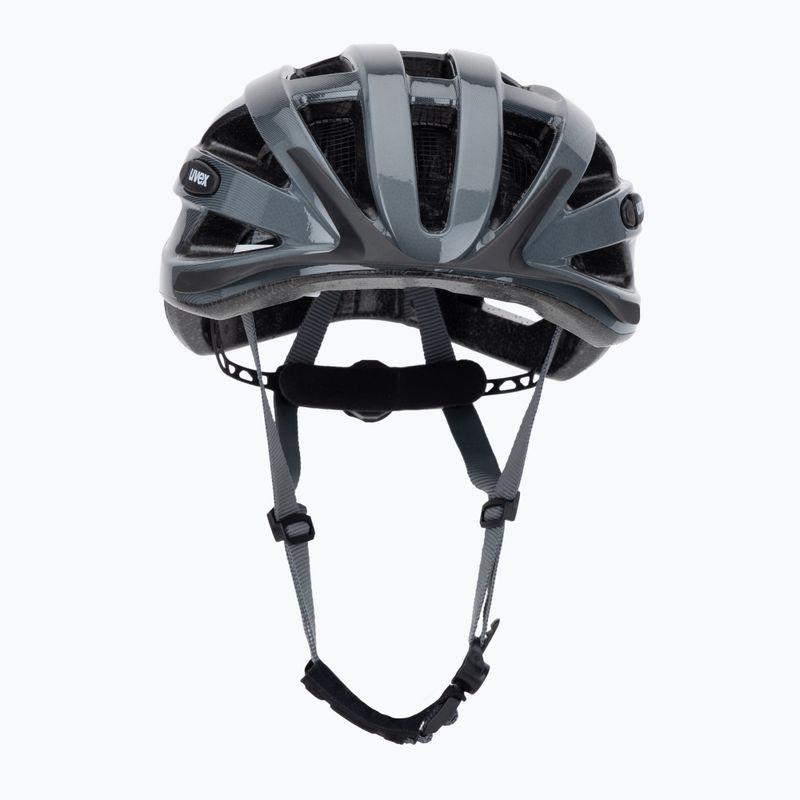 Casco da bicicletta UVEX Air Wing grigio / nero 2