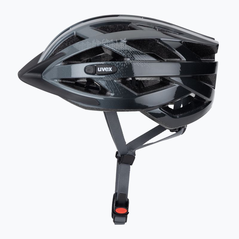 Casco da bicicletta UVEX Air Wing grigio / nero 3