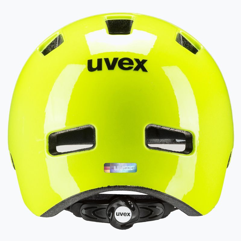 Casco da bici per bambini UVEX HLMT 4 giallo neon 3