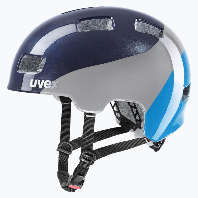 Casco da bici per bambini UVEX HLMT 4 deep space / blu