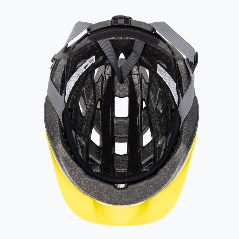Casco da bicicletta UVEX Air Wing CC grigio / lime opaco 5