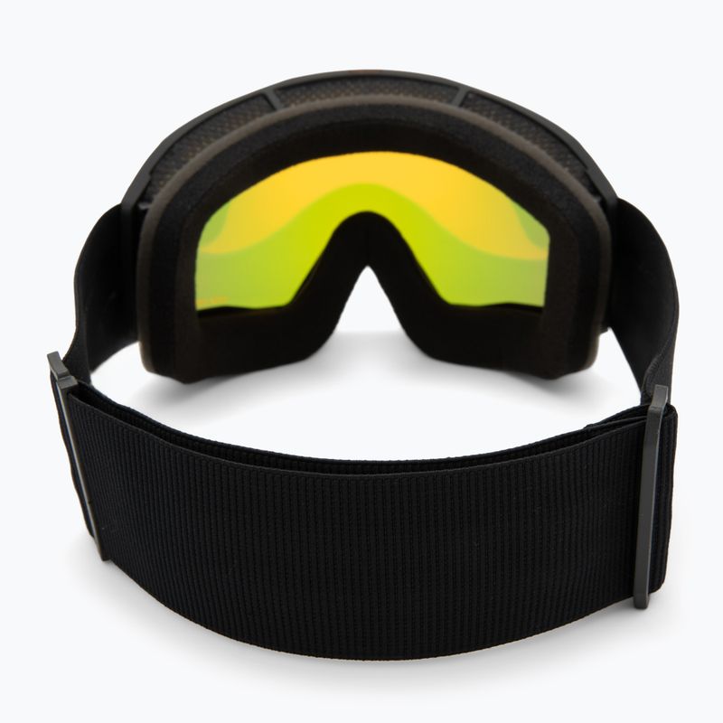 Maschera da sci UVEX Blast CV black matt/mirror rainbow 3